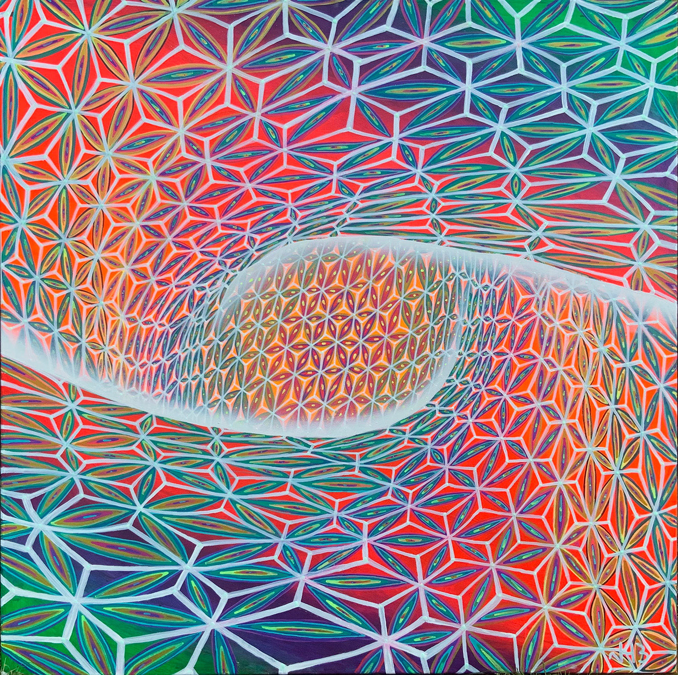 Void #10 - 90x90cm